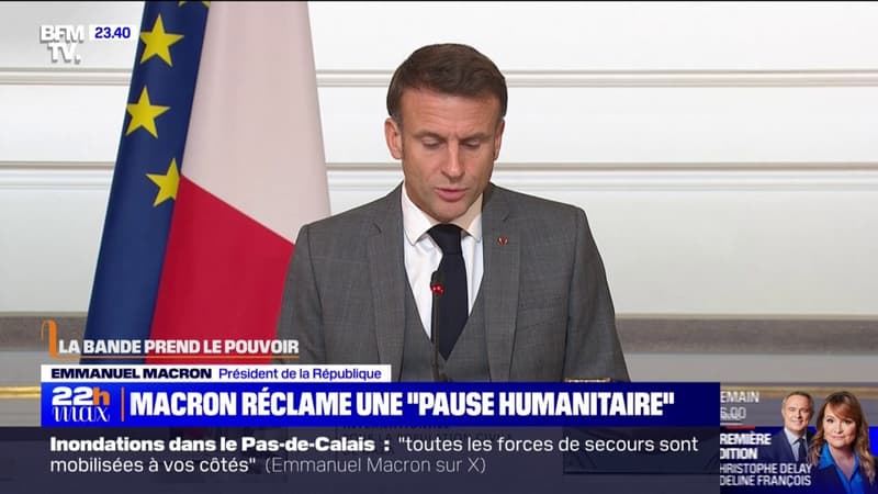 LA BANDE PREND LE POUVOIR - Emmanuel Macron réclame une 