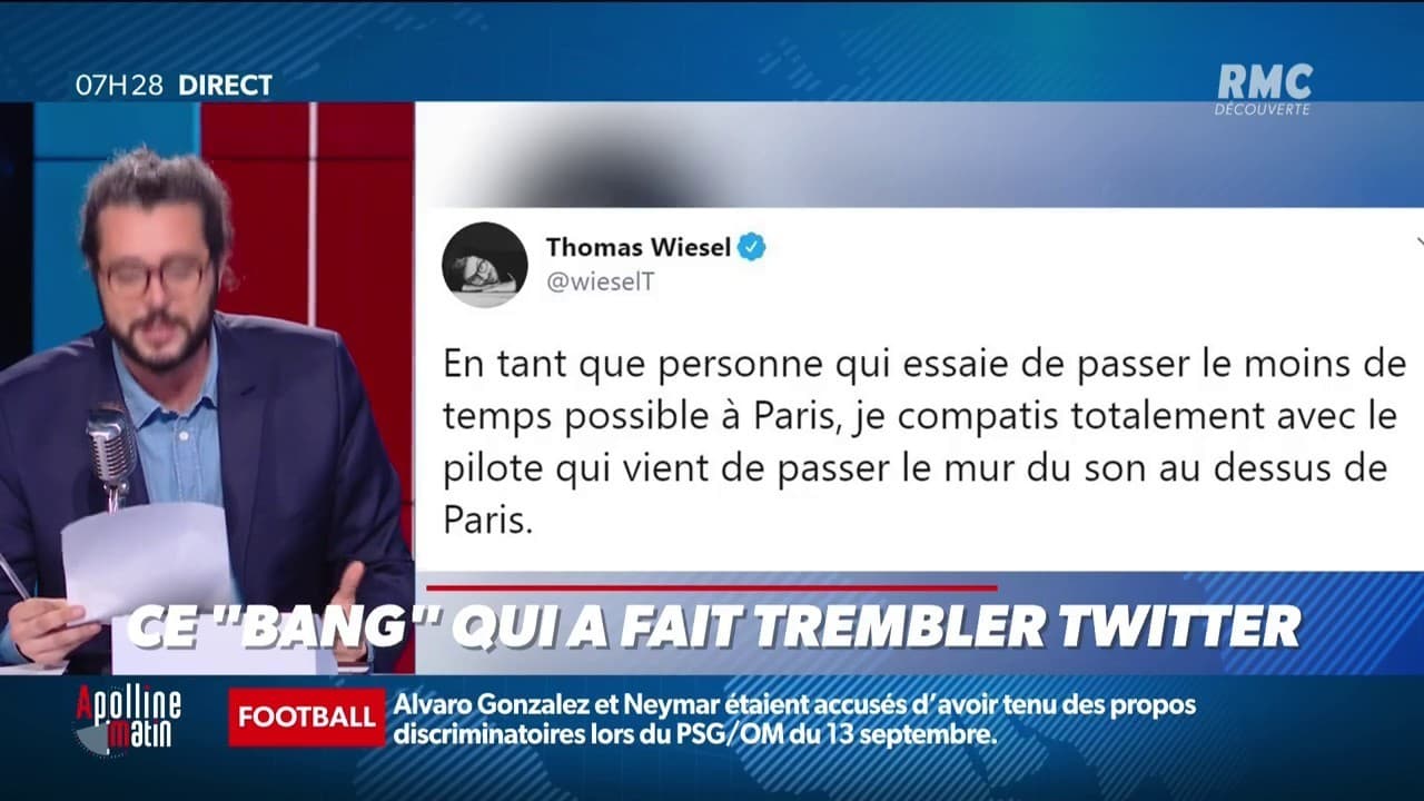 BOUM ! Ce gros bruit sourd entendu hier à Paris a étonné les Franciliens.