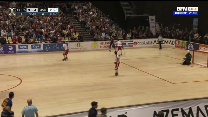 Rink hockey: Saint-Omer s'incline contre Barcelone après avoir frôlé l'exploit