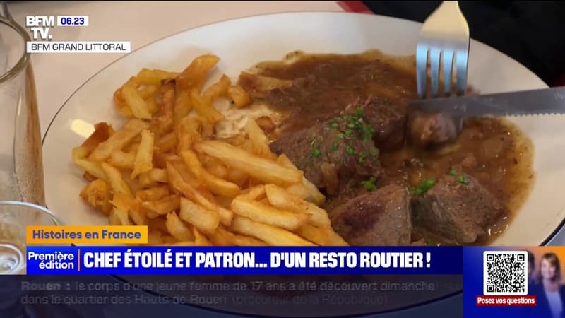 Dans le Pas-de-Calais, un chef étoilé aux commandes d'un restaurant routier