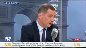 "Il y a à l'évidence une question corse, qui est fondamentalement politique", assure Gilles Simeoni