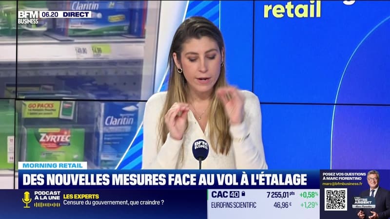 Regarder la vidéo Morning Retail : De nouvelles mesures face au vol à l'étalage, par Eva Jacquot - 25/11