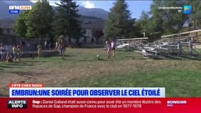 L'été chez nous: à Embrun, une soirée pour observer le ciel étoilé
