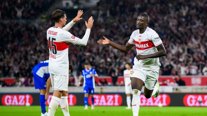 Serhou Guirassy a offert la victoire à Stuttgart contre Darmstadt