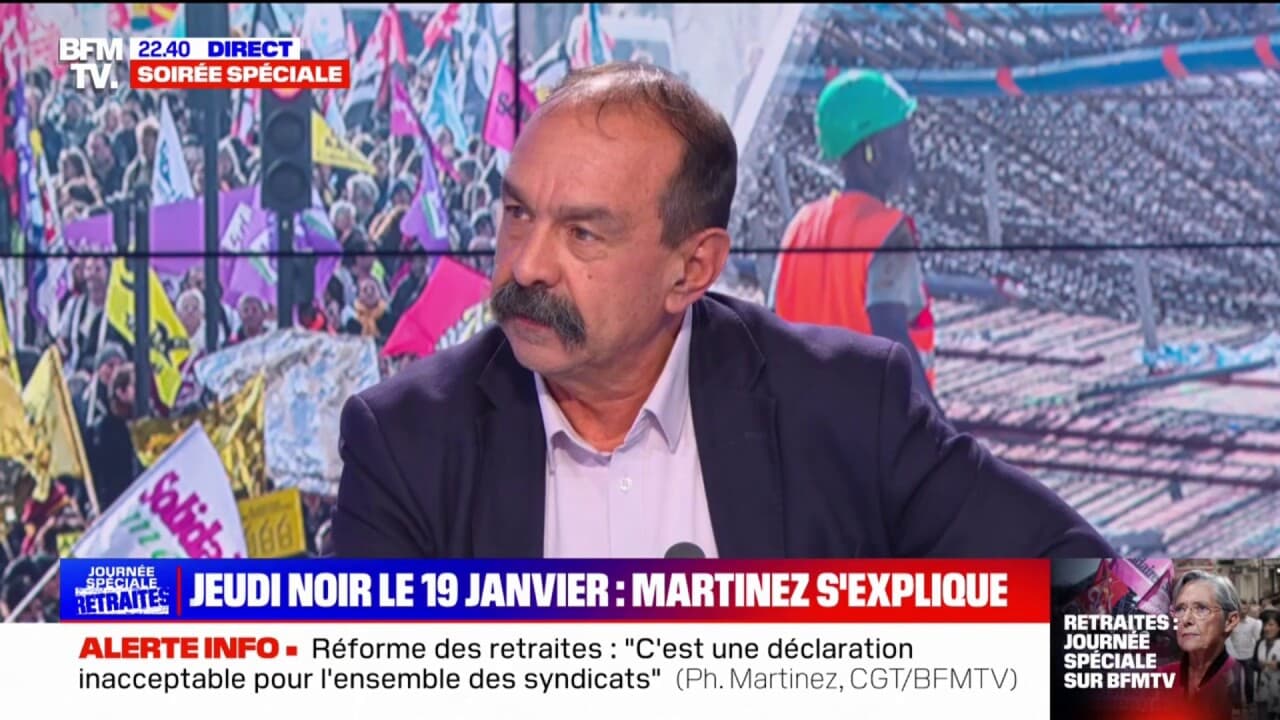 Philippe Martinez (CGT): "C'est Fort De Café D'expliquer Qu'on Va ...