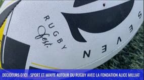 Décideurs d'Ici - Sport et mixité autour du rugby avec la fondation Alice Milliat