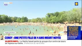 Val-d'Oise: une fillette de 4 ans meurt noyée à la base de loisirs de Cergy-Pontoise