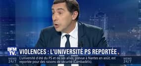 Brunet & Neumann: Le PS reporte son université d'été face aux "risques de violences"