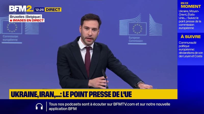 Hausse des droits de douane agitée par Donald Trump: "Ce n'est pas la première fois que nous nous faisons menacer, nous restons calmes", assure l'UE