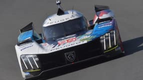 La Peugeot 9X8 qui court les 10 et 11 juin 2023 aux 24 Heures du Mans.