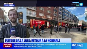 Lille: Après la fuite de gaz, le retour à la normale