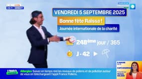 Danse du soleil et idées sorties - La météo de Colas du vendredi 5 septembre 2025