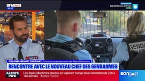 Alpes-Maritimes: Benoît Taponat, nouveau chef de la gendarmerie