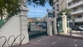Entrée du lycée Bristol à Cannes le 27 mars 2023 (illustration). 