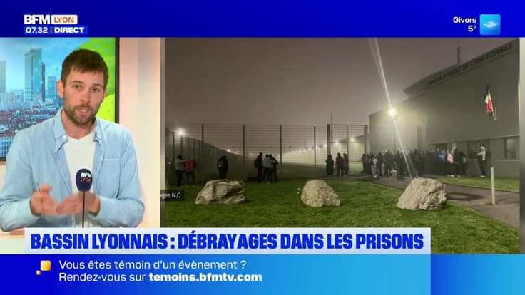 "Agents en colère" : des débrayages ce lundi matin dans les prisons du bassin lyonnais