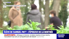 "Je n'arrive pas à exprimer ce qui vient de se passer": le témoignage d'un élève de Samuel Paty 