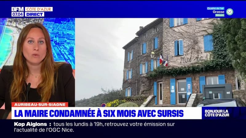 Alpes-Maritimes: la maire d'Auribeau-sur-Siagne condamnée à six mois de prison avec sursis