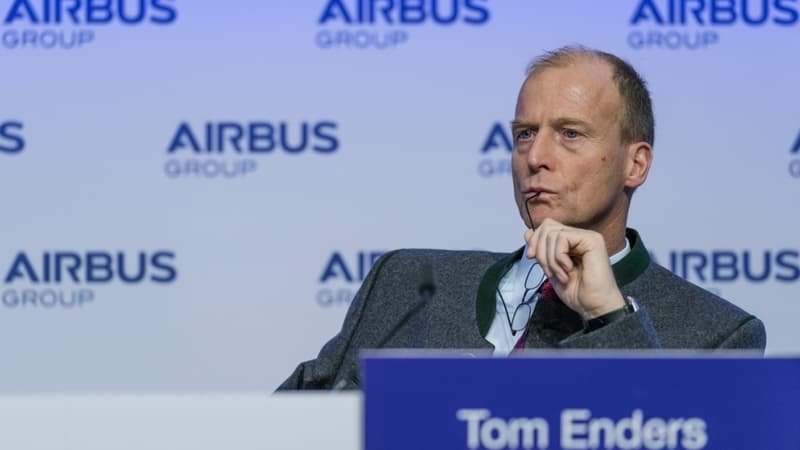 Tom Enders, le patron d'Airbus, répond à Vienne
