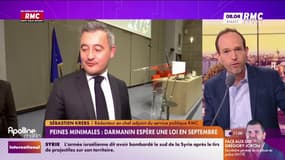 Peines minimales: Darmanin espère une loi en septembre 