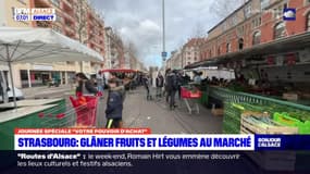 Strasbourg: récupérer fruits et légumes au marché grâce à la Tente des glaneurs