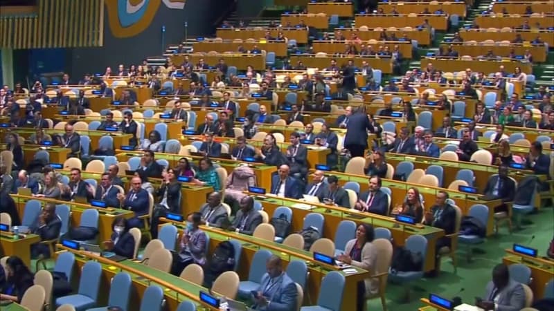 L'assemblée générale de l'ONU exige le retrait 