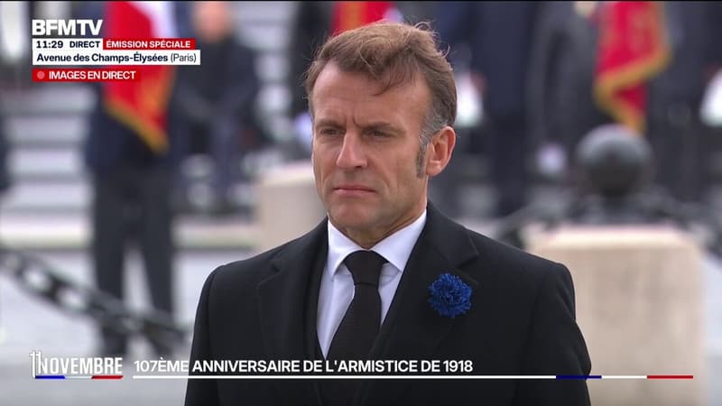 11-Novembre: la Marseillaise interprétée par le coeur de l'armée française