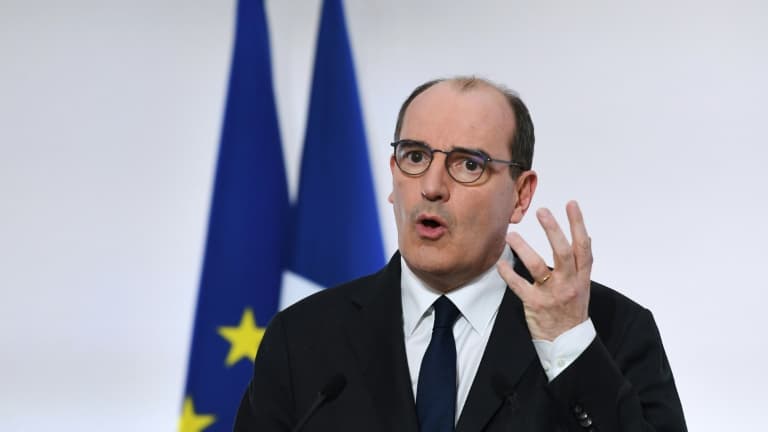 Le Premier ministre Jean Castex, le 4 mars 2021 à Paris
