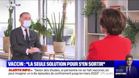 Vaccin: Philippe Juvin "ne veut pas que les Français le choisissent dans le doute, mais sur des arguments scientifiques"