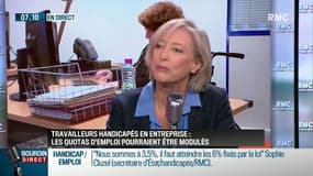 Handicap dans le monde du travail: un système d'incitation envisagé par le gouvernement