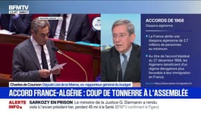 Accords France-Algérie: "On ne peut pas indéfiniment maintenir les accords de 1968", affirme Charles de Courson (député Liot)