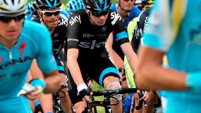 Chris Froome, l'un des grands favoris du Tour 2015