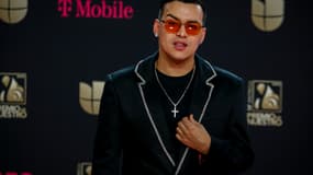 Le chanteur colombien Yeison Jimenez, le 24 février 2022 à Miami, en Floride.