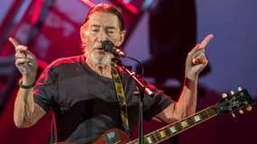 Le chanteur Chris Rea à Erfurt en Allemagne le 13 octobre 2017