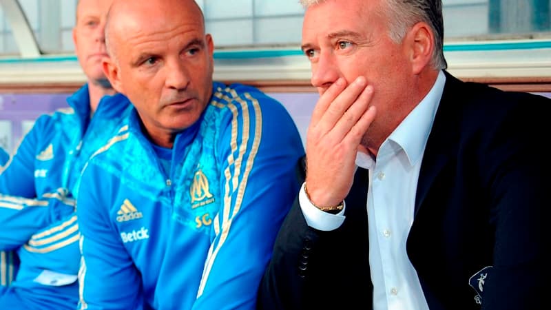 Guy Stéphan, ici avec Didier Deschamps alors à l'OM