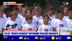 80e anniversaire du Débarquement: la version revisitée de "Douce France" de Charles Trenet par les enfants des écoles primaires de Saint-Lô