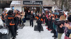 La station des Orres a célébré les 40 ans de carrière des "2 Eric" au sein de la SEMLORE