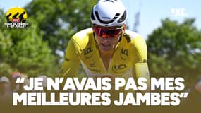Tour de France (E7) : Van der Poel perd le maillot jaune, "je le savais déjà"