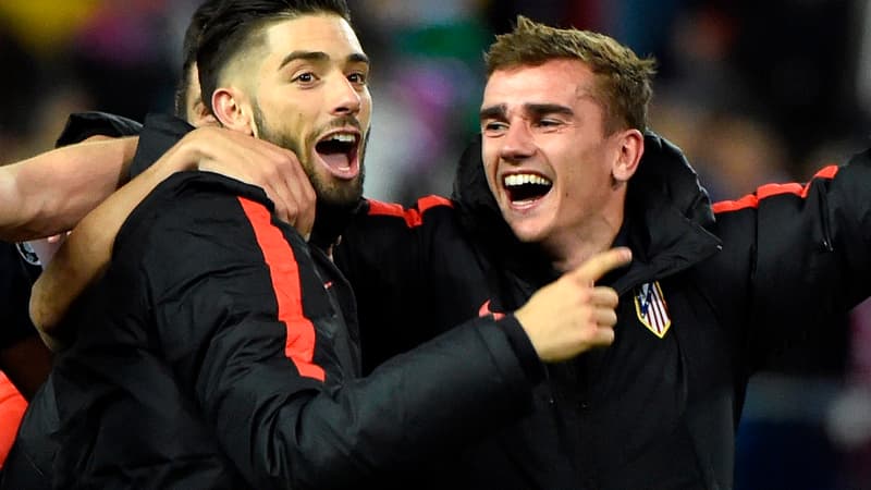 Yannick Ferreira Carrasco et Antoine Griezmann