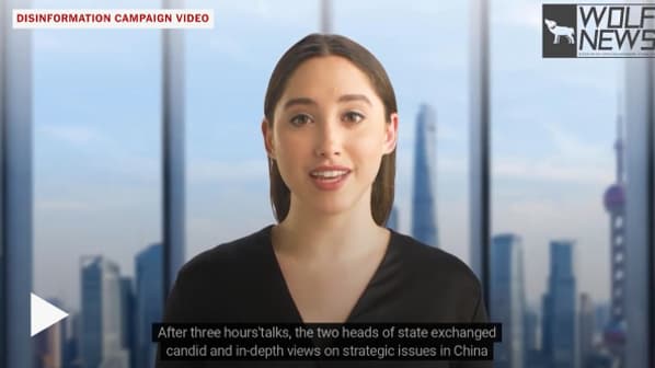 Des reportages réalisés par de faux journalistes sont partagés sur les réseaux sociaux Des reportages réalisés par de faux journalistes sont partagés sur les réseaux sociaux
