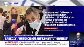 Pour Nicolas Sarkozy, sa convocation forcée à l'Élysée est "inconstitutionnelle et totalement disproportionnée" 