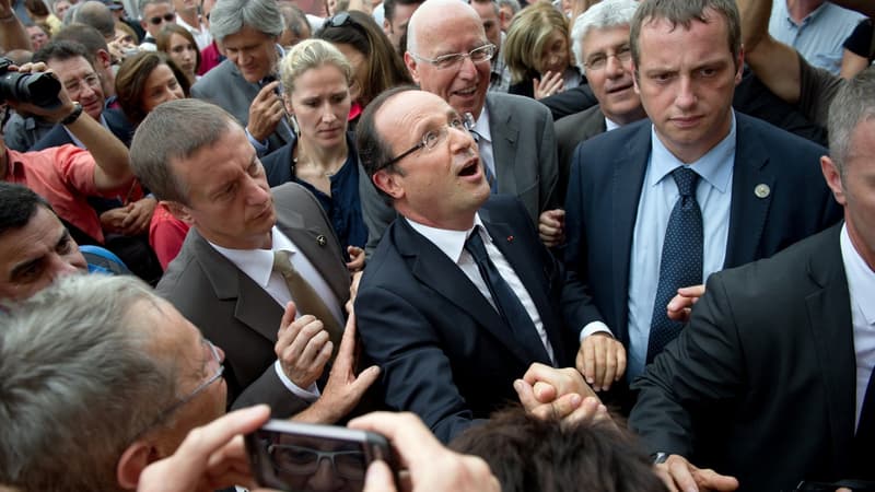 François Hollande le 28 juillet 2012