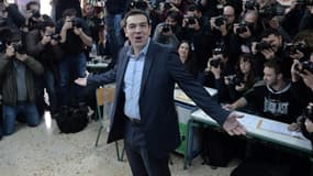 Le candidat de Syriza et possible futur Premier ministre grec Alexis Tsipras