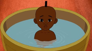 Image extraite du film "Kirikou et la sorcière"
