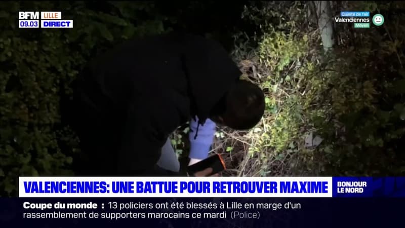 Valenciennes: une battue pour retrouver Maxime disparu depuis samedi dernier