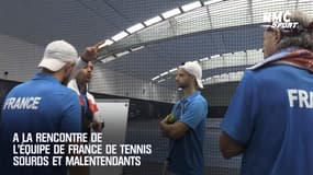 A la rencontre de l’équipe de France de tennis sourds et malentendants