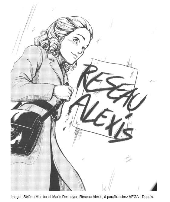 Une image de "Réseau Alexis", un manga de Séléna Mercier et Marie Desnoyer à paraître chez VEGA - Dupuis