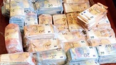 460.000€ en liquide découverts dans une voiture lors d'une interpellation à Drancy, le 7 septembre 2018