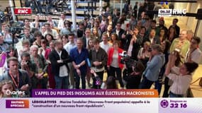 Législatives : L'appel du pied des Insoumis aux électeurs macronistes 