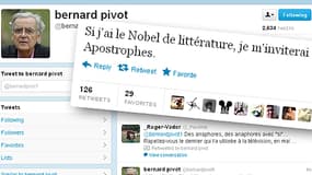 Et si Bernard Pivot était prix Nobel de Literrature 2012 ?
