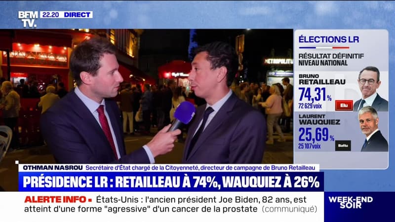 Présidence LR: 